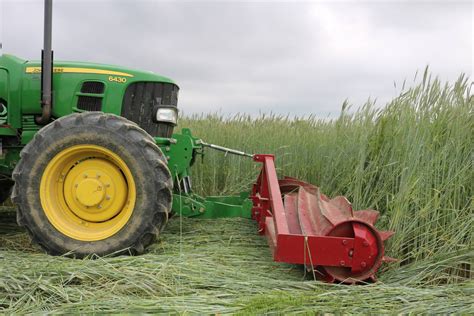 small farm roller crimper